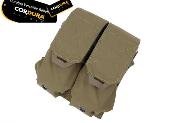 G TMC QUOP Double M4 Mag Pouch ( Matte CB )